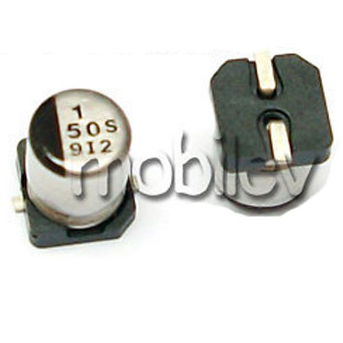 50 x 50v 1uf 4 x 5mm smd aluminum solid capacitor sanyo for sale