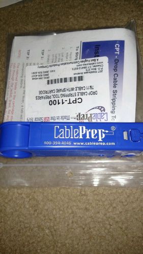 Cable Prep CPT-1100 RG7/11 Cable Coax Strippers Made in USA