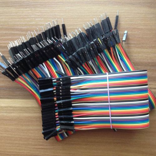40PCS 1P-1P Dupont Wire Jumper Cable 20CM Length 2.54MM Male Female For Arduino