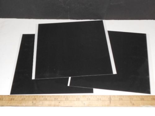 3m 5907 black vhb .008&#034; thick super thin foam tape (3) 8&#034;x8&#034; squares new vhb m for sale
