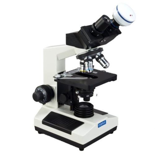 Live blood phase contrast binocular compound microscope+3mp digital camera for sale