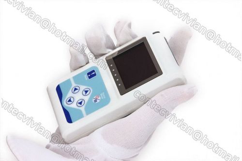 Us shipping fda 24h 12-lead ecg holter 12-channel ecg recorder synchro analysis for sale