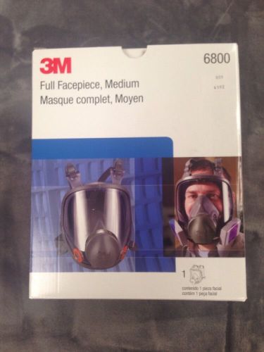 Brand new-3m-full facepiece reusable respirator 6800, medium for sale