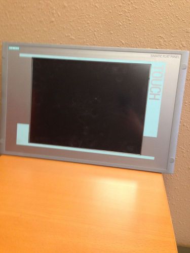 Siemens Simatic Flat Panel 15&#034; Touch HMI Touchpanel 24V DC