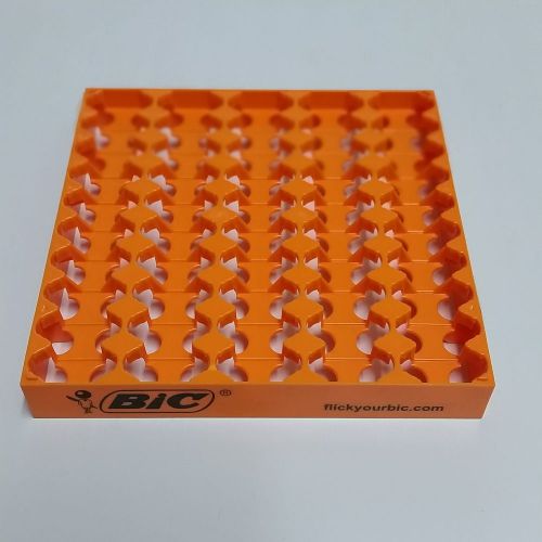 Empty display tray for 50 bic mini small size lighters store counter top rack for sale