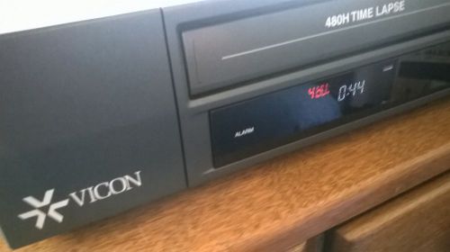 VICON 480TH TIME LAPSE VCR VCR480TL SECURITY RECORDER/PLAYER
