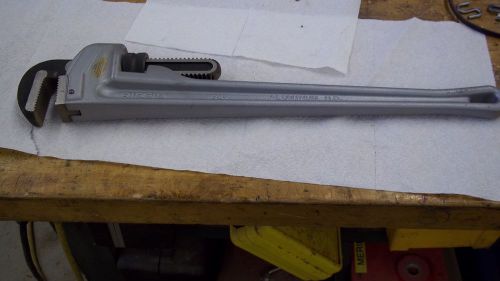 Ridgid 824 24&#034; aluminum pipe wrench