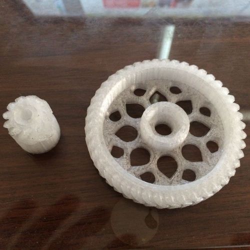 3D printer Wade extruder herringbone gears