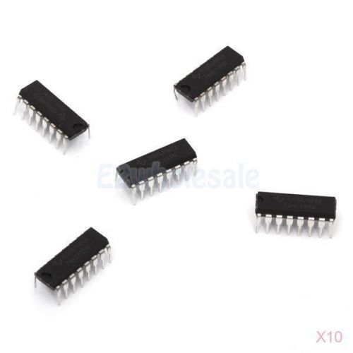50pcs 16 Pin 8-Bit Serial-in Parallel-out Shift Register 74HC595N 100MHz