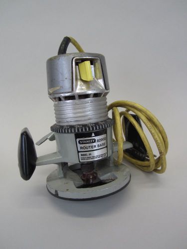 Stanley industrial router 90150m 1-1/2 hp motor 23,000 rpm .04 82902 base nice! for sale