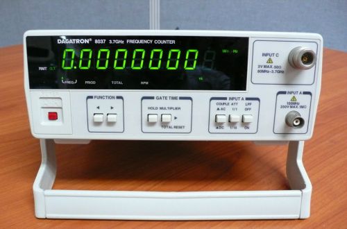 Frequency Counter 0.1Hz~3.7GHz Dagatron 8037
