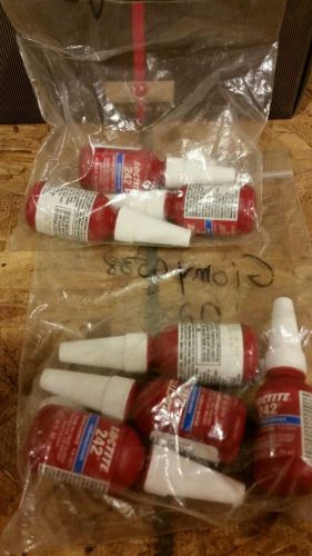 Loctite 242 lot of (7) new never opened.