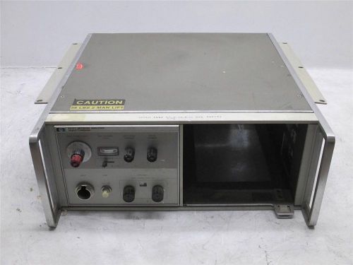 Hp agilent 8410c network signal analyzer frequency mainframe option c60 for sale