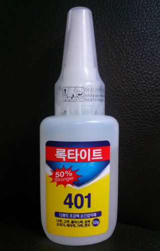 (50g x3) loctite 401 plastic rubber metal wood instant adhesive super glue ca for sale