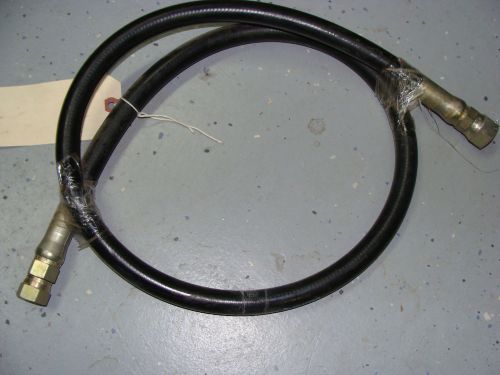Hydraulic hose 12&#034; x 61&#034; long   2000psi  1/2 female jic one end 5/8&#034; the other for sale