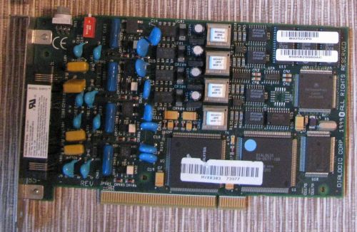 Dialogic D/4PCI Voice Interface Card- Pulled from working system