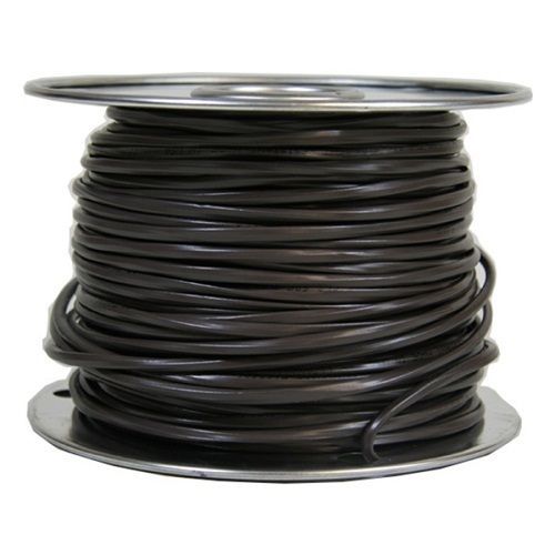 New 500-ft 18-AWG Solid 2 Conductor Copper PVC Riser Thermostat Wire Cable Brown