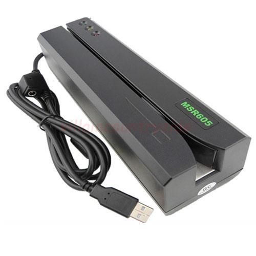 Msr605 magnetic card reader writer encoder stripe swipe credit magstripe msr206 for sale