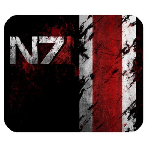 N7 Mass Effect Mouse pad Mice Mats For Gaming Anti slip with rubbet backed