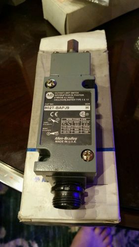 New Allen Bradley 802T-APJ9 Oiltight Limit Switch Series H NIB