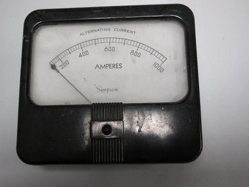Simpson Meter AC 200-2000 Amperes
