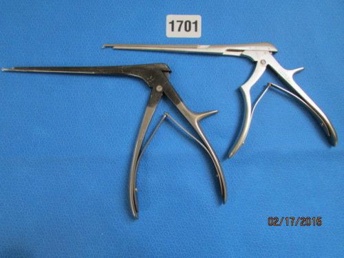 Aesculap Cervical Kerrison Rongeur Codman Hardy Sella Punch Surgical VET 1701