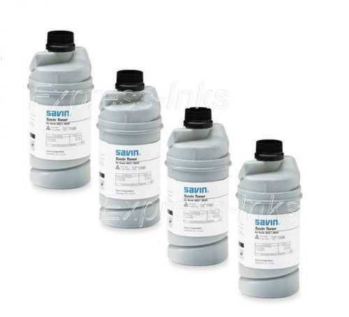 (4) pcs $320 NEW Genuine Savin Toner 9027 / 9035 Black 7356 OEM Made in USA