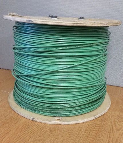 ENCORE WIRE SUPERSLICK 12-AWG THHN/THWN-2 SOLID GREEN COPPER WIRE (2500&#039; Spool)