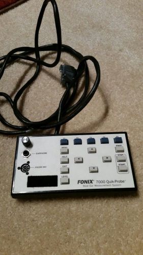 Fonix 7000 Quick Probe Real Ear Measurement System