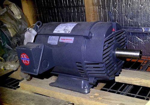U.s motors d5e4d 5 h.p 3 phase electric motor new for sale