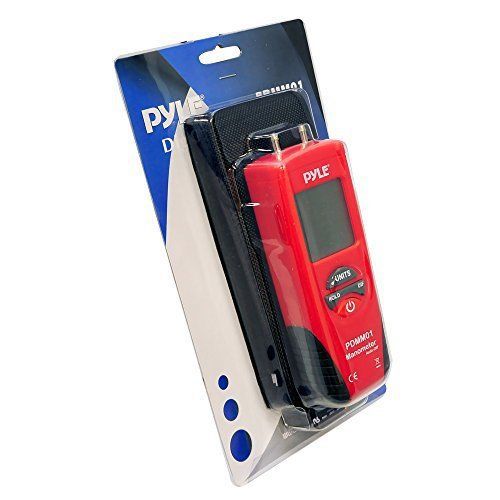 Pyle Pdmm01 Digital Manometer 11 Units Measure Meters Free 2day ship 9v Battery
