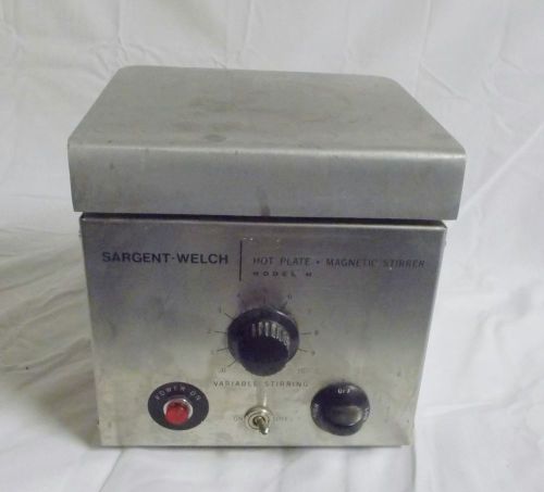 Sargent-Welch Hot Plate Magnetic Stirrer Model H