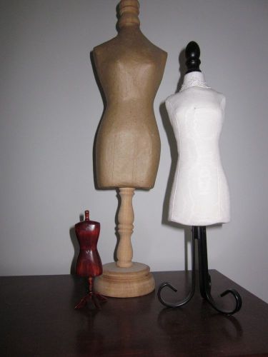 Set of 3 Mini Dress Forms
