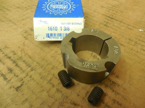 Martin tapered bushing 1610 1 3/8 1610138 1610x1-3/8 1 3/8&#034; bore 5/16&#034; kw new for sale