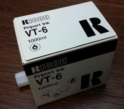 RICOH PRIPORT INK VT-6 BLACK (1000ml), 613462  Original