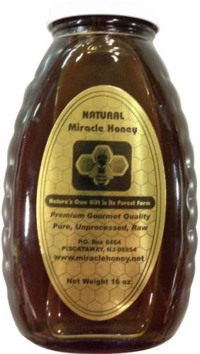 Miracle Honey 100% USA Pure &amp; Natural (Wildflower 16 OZ)