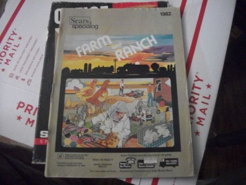Vintage 1982 FARM AND RANCH SPECIALOG Catalog