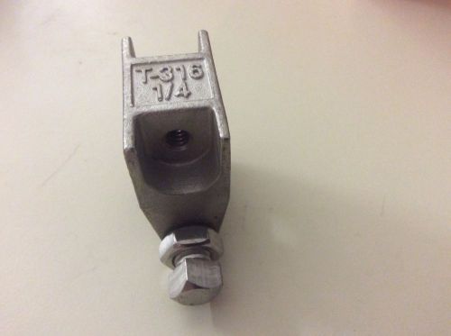 1/4&#034;-20 BEAM CLAMP 316 STAINLESS STEEL