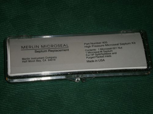 Merlin High Pressure Microseal Septum Replacement Kit