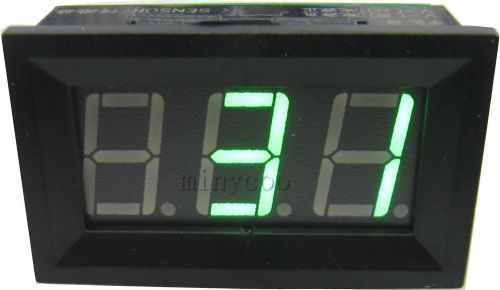 T27 -30-70 °C 3 digit 0.56 &#034; green LED Digital Thermometer Temperature display