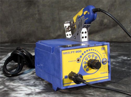 Hakko ft-800 thermal wire stripper with hand piece for sale