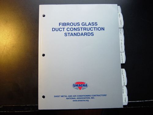 SMACNA Fibrous Glass Duct Construction Standards