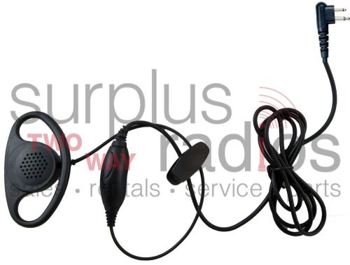 New d ring ptt headset for motorola radios cls1110 cls1410 rdu2020 bpr40 rdu2020 for sale