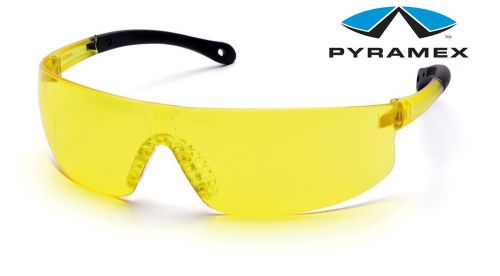 Pyramex provoq hd yellow lens safety glasses sunglasses night driving z87.1 for sale