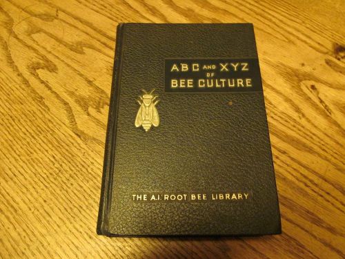 ABC AND XYZ OF BEE CULTURE, ROOT 32ND EDITION, 1962