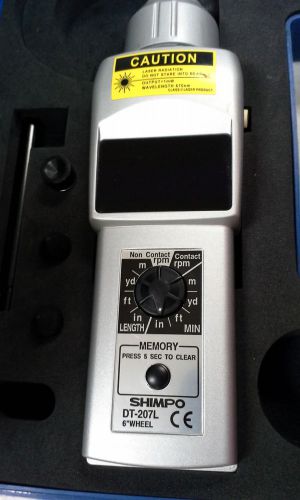 Shimpo DT-207L Handheld Tachometer, Product ID: DT-207L
