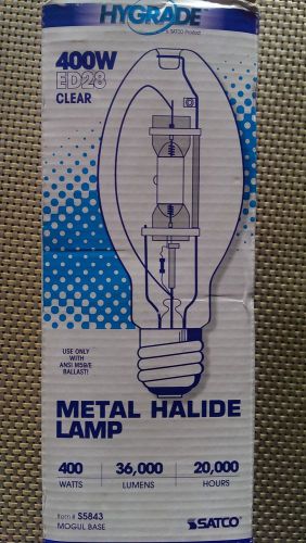 New Plusrite Metal halide Lamp MH400/MOG 400W ED28 400 W