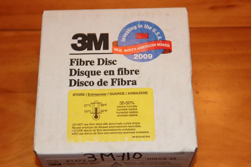 3M Coated Abrasive Fibre Disc 381C 36 Grade 5&#034; x 7/8&#034; 25 Pack