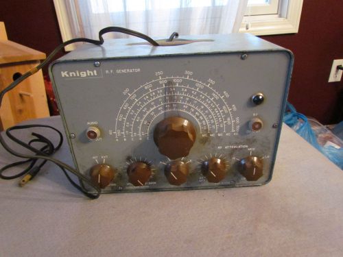 VINTAGE ALLIED / KNIGHT RF SIGNAL GENERATOR