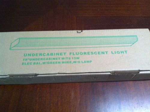 18&#034; Fluorescent Single Lamp Strip Light 17Watt 120VAC
